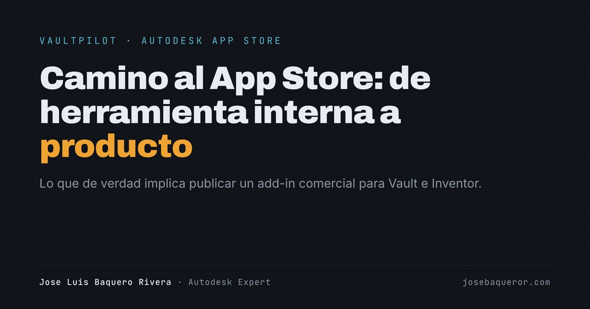 Camino al Autodesk App Store: de herramienta interna a producto