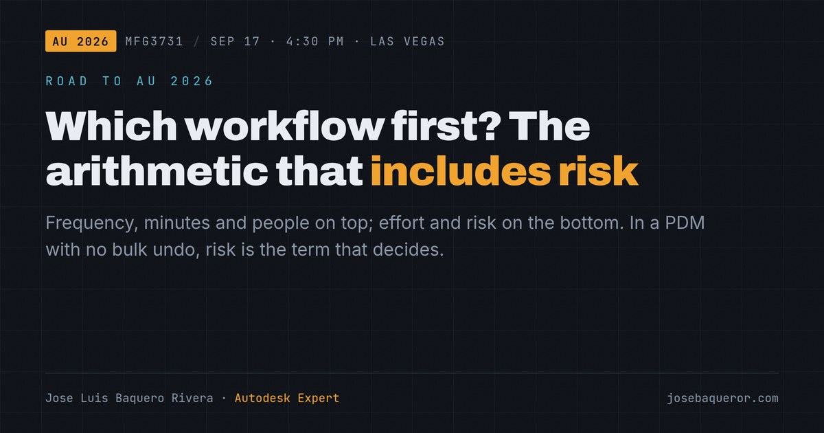 Which workflow do you automate first: the arithmetic that includes risk