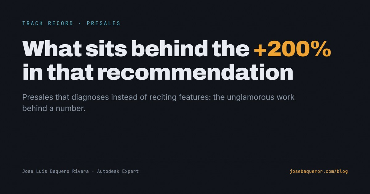 +200%: what sits behind that recommendation