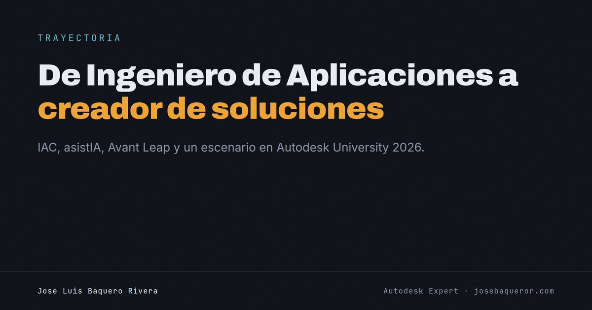 De Ingeniero de Aplicaciones a creador de soluciones