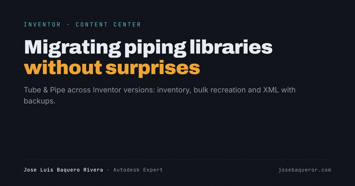Migrating piping libraries across versions is not copying folders